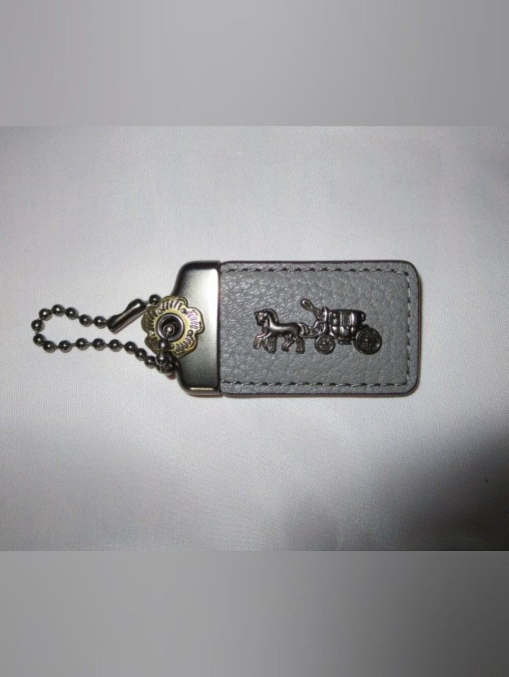 Coach 1941 Horse Carriage Keychain Mint Condition